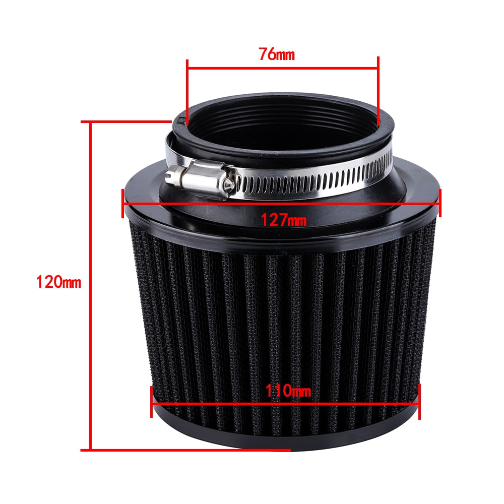 Universal Clamp-On Performance Air Intake Filter